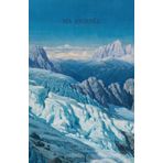 Independently published MA JOURNEE(MY DAY): One Line A Day Three Year Memory Journal with Bible Verses, 5.5x8.5 Inches, Landscape Marmolata Glacier Cover