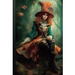 Independently published Mad Hatter Journal (Diary, Notebook): Hardcover - 110 Pages - 6X9 Inches Travelers, Students, Office