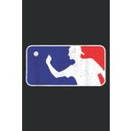 Independently published Major League Beer Pong: Lined Writing Notebook, White Lined Paper, Journal Notebook for Memos, Meetings, Artists, and Students