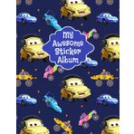 Independently published My Awesome Sticker Album: Blank Sticker Collecting Album Activity Book For Boys, Girls, Kids & Children, Car And Monster Truck Pattern Sticker Album For Preserve And Nurture Kids