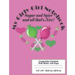 Independently published My Girly Girl Pink & Green Notebook, Sugar & Spice and All That's Nice: Print Handwriting Book for Kids, Teens & Adults, Blank Writing Pages, 140 ... Tables, Perfect for School & Personal Use