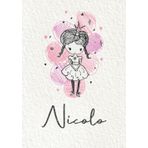 Independently published Nicolo: Taccuino A5 | Nome personalizzato Nicolo | Regalo di compleanno per moglie mamma sorella figlia ... | Design: piccola principessa | 120 pagine a righe, piccolo formato A5 (14.8 x 21 cm)