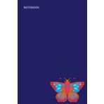 Independently published Notebook: Butterfly Design Plain Lined Note Book 120 Pages