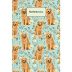 Independently published Notebook: Funny Golden Retriever Gifts For Lovers, Birthday Gift Ideas for Kids, Lined Pages Dairy To Write in