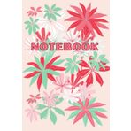 Independently published Notebook: pink/mint flowers