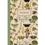 Independently published Notebook : Vintage butterfly/Floral notebook, Softcover, Plain/lined journal, 100 Pages, Size 6 * 9 inches