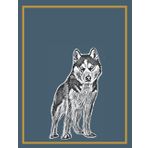 Independently published Notebook,Diary,Journal (Siberian Husky,Dog),8.5 x 11 inches,100 pages,Green cover