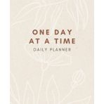Independently published One Day at a Time: Undated Brown Aesthetic Daily Planner | 100 pages, 7.5 x 9.5" | To do list notepad