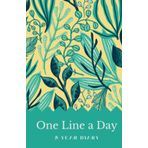 Independently published One Line A Day 5 Year Journal: A5 5 year memory book with green aesthetic cover