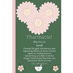 Independently published Pharmacist Notebook: Fun Writing Journal for Pharmacists or Pharmacy Students