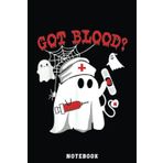 Independently published Phlebotomist Blood Halloween Ghost Phlebotomy Nurse Notebook: Funny Nursing Student Nurse Composition Notebook Back to School 6x9 Inches 110 ... Pages Journal Diary Gift LPN RN CNA School