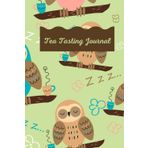 Independently published Pink, Aqua, and Brown Owls and Teacups on Branches Journal to Capture Tea Tasting: Tea Tasting Journal (6 x 9 inches, 150 pages)