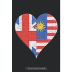 Independently published Planner: British Malaysian Flag United Heart Jigsaw Puzzle Flags Of Great Britain Malaysia