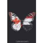 Independently published Planner: Canadian Yemeni Flag Combined Butterfly Flags Of Canada Yemen