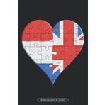 Independently published Planner: Dutch British Flag United Heart Jigsaw Puzzle Flags Of Netherlands United Kingdom