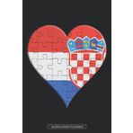 Independently published Planner: Dutch Croatian Flag United Heart Jigsaw Puzzle Flags Of Netherlands Croatia