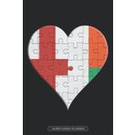 Independently published Planner: English Malagasy Flag United Heart Jigsaw Puzzle Flags Of England Madagascar