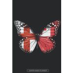 Independently published Planner: English Togan Flag Combined Butterfly Flags Of England Tonga