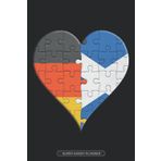 Independently published Planner: German Scottish Flag United Heart Jigsaw Puzzle Flags Of Germany Scotland