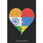 Independently published Planner: Indian Armenian Flag United Heart Jigsaw Puzzle Flags Of India Armenia