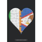 Independently published Planner: Irish American Samoan Flag United Heart Jigsaw Puzzle Flags Of Ireland American Samoa