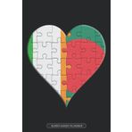 Independently published Planner: Irish Bengali Flag United Heart Jigsaw Puzzle Flags Of Ireland Bangladesh