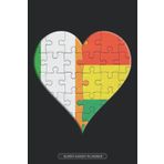 Independently published Planner: Irish Bolivian Flag United Heart Jigsaw Puzzle Flags Of Ireland Bolivia