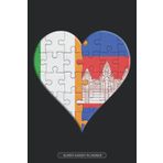 Independently published Planner: Irish Cambodian Flag United Heart Jigsaw Puzzle Flags Of Ireland Cambodia
