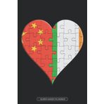 Independently published Planner: Irish Chinese Flag United Heart Jigsaw Puzzle Flags Of Ireland China