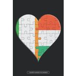 Independently published Planner: Irish Hungarian Flag United Heart Jigsaw Puzzle Flags Of Ireland Hungary