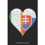 Independently published Planner: Irish Slovakian Flag United Heart Jigsaw Puzzle Flags Of Ireland Slovakia
