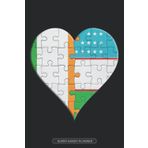Independently published Planner: Irish Uzbekistani Flag United Heart Jigsaw Puzzle Flags Of Ireland Uzbekistan