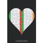Independently published Planner: Italian Irish Flag United Heart Jigsaw Puzzle Flags Of Italy Ireland