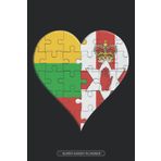 Independently published Planner: Lithuanian Irish Flag United Heart Jigsaw Puzzle Flags Of Lithuania Northern Ireland