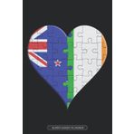 Independently published Planner: New Zealander Irish Flag United Heart Jigsaw Puzzle Flags Of New Zealand Ireland