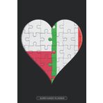 Independently published Planner: Polish Italian Flag United Heart Jigsaw Puzzle Flags Of Poland Italy