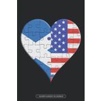 Independently published Planner: Scottish American Flag United Heart Jigsaw Puzzle Flags Of Scotland USA