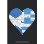 Independently published Planner: Scottish Greek Flag United Heart Jigsaw Puzzle Flags Of Scotland Greece