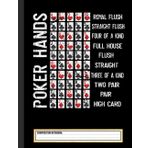 Independently published Poker Hands Cheat Sheet Card Casino Games Funny Player Composition Notebook