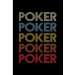 Independently published Poker: Notebook of 120 pages of lined paper (6x9 Zoll, appox DIN A5 / 15.24 x 22.86 cm). Poker Texas Hold'em Vintage Aces Spades Game Card