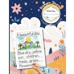 Independently published Primary Journal Creative Story Tablet for K-2nd Grade and Kindergarten School: With 160 Pages, 8.5"x11" Space top half blank and Dotted Midline for early Writing and Drawing