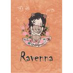 Independently published Ravenna: Taccuino A5 | Nome personalizzato Ravenna | Regalo di compleanno per moglie mamma sorella figlia | Ragazza carina con orsacchiotto | 120 ... formato A5 (14.8 x 21 cm) (Italian Edition)