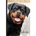 Independently published Rottweiler Notebook: Cute Rottweiler Lined Journal, The Perfect Novelty Rottweiler Gift for a Dog Lover or Pet Owner - Black