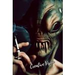 Independently published School Notebook | CHECKERED NOTEBOOK |alien smoke notebook |Creative Visions: Embrace Uniqueness & Ignite Imagination with Original Covers: For Young ... Idea! #ArtisticNotebooks #SchoolNotebook