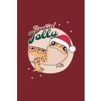 Independently published Snake Eyes Eclipse Leopard Gecko, Christmas Edition Notebook - 6" x 9" - 120 College-Ruled Pages / 60 Sheets - Feelin Jolly! Red Background - The ... Gift For Any Gecko Owner/Reptile Lover