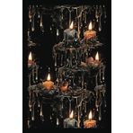 Independently published Spooky Dripping Candle Lined Journal