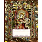 Independently published Stained Glass Church Composition Notebook: Vintage Aesthetic, Religious Retro Mosaics Glass, Wide Ruled Lined Journal | Peace Good Will Angel | Small ... Seniors, Teachers, Vitral Art Lovers