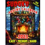 Independently published Sudoku Advent Calendar 2023: Christmas Sudoku Puzzle Book For Adults. Discover Daily Holiday Surprises Inside.