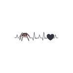 Independently published Tarantula Notebook: Tarantula Heartbeat Spider Terrarium / 6x9 inches / 120 graph sites