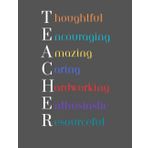 Independently published TEACHER: Matte Finish With 100 Pages, Paperback; Useful Planner And Organizer For Weekly Teaching Tasks, Things To Do, Reminders and Notes. Inspirational Quotes.